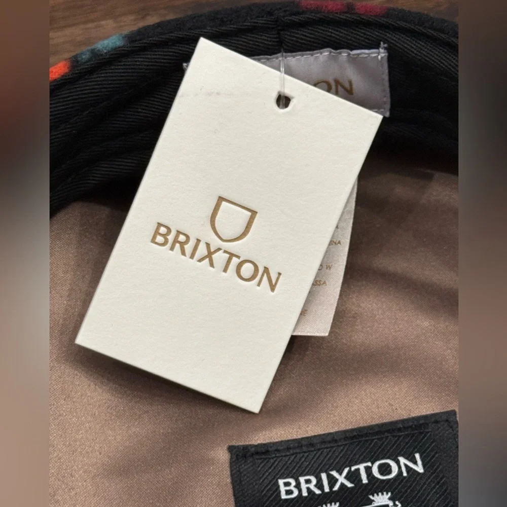 Brixton Fiddler Beret Rose Roses NWT - Picture 4 of 6